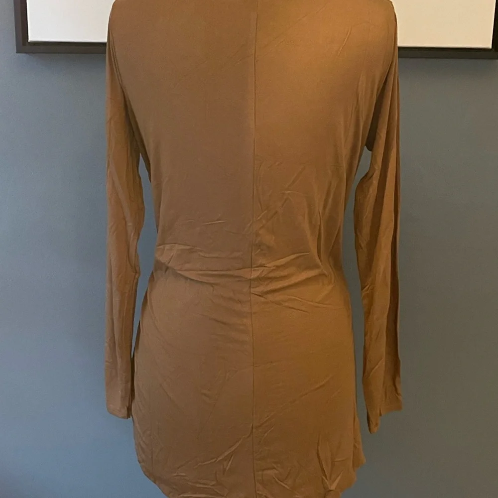 Fall Faux Leather 2 pc Luxe Set - Cognac - Picture 5 of 9